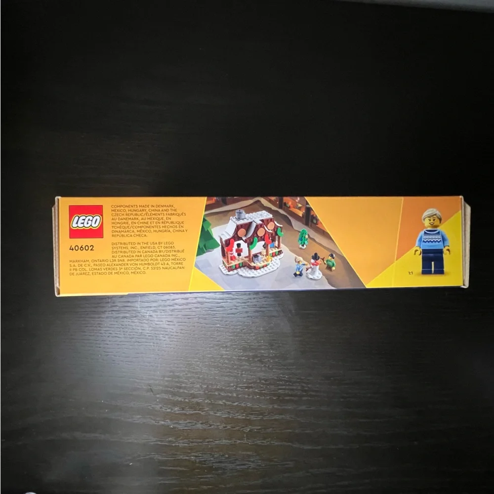 LEGO 40602 Creator Winter Market Stall Exclusive Holidays Set, 271 Piece, NIB